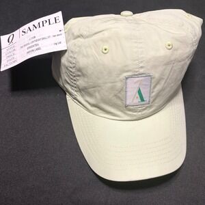 Imperial Golf Hat Sample Strapback Lightweight Green Tea Dad Cap Logo NWT